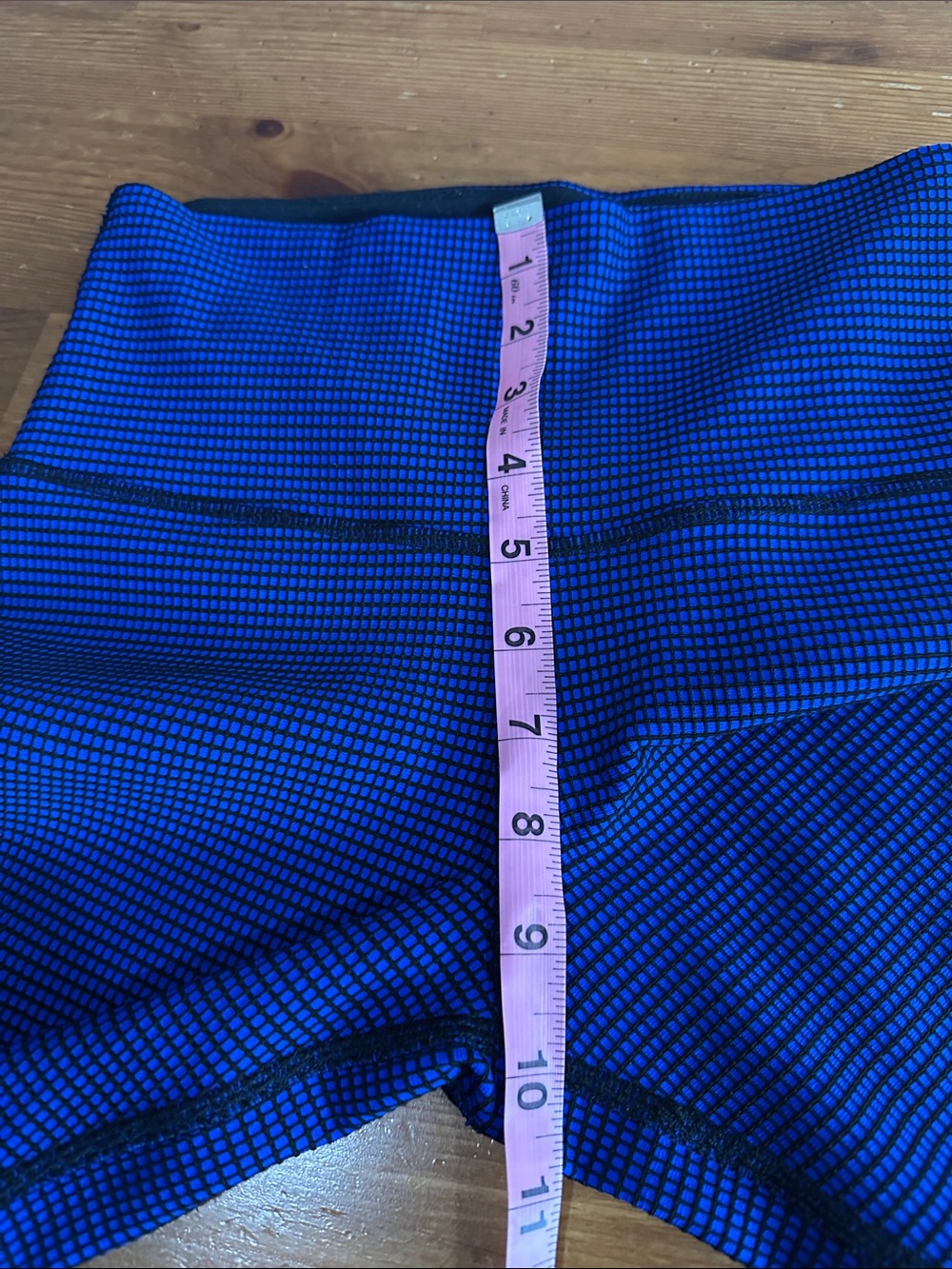 Stone Fox Active Blue Athletic Leggings - Logo Interior Tag - Picture 8 of 9